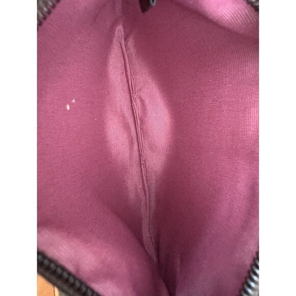 Coach Brown Pebbled Leather Small Wristlet Mahogany Womens Wallet - Picture 5 of 6